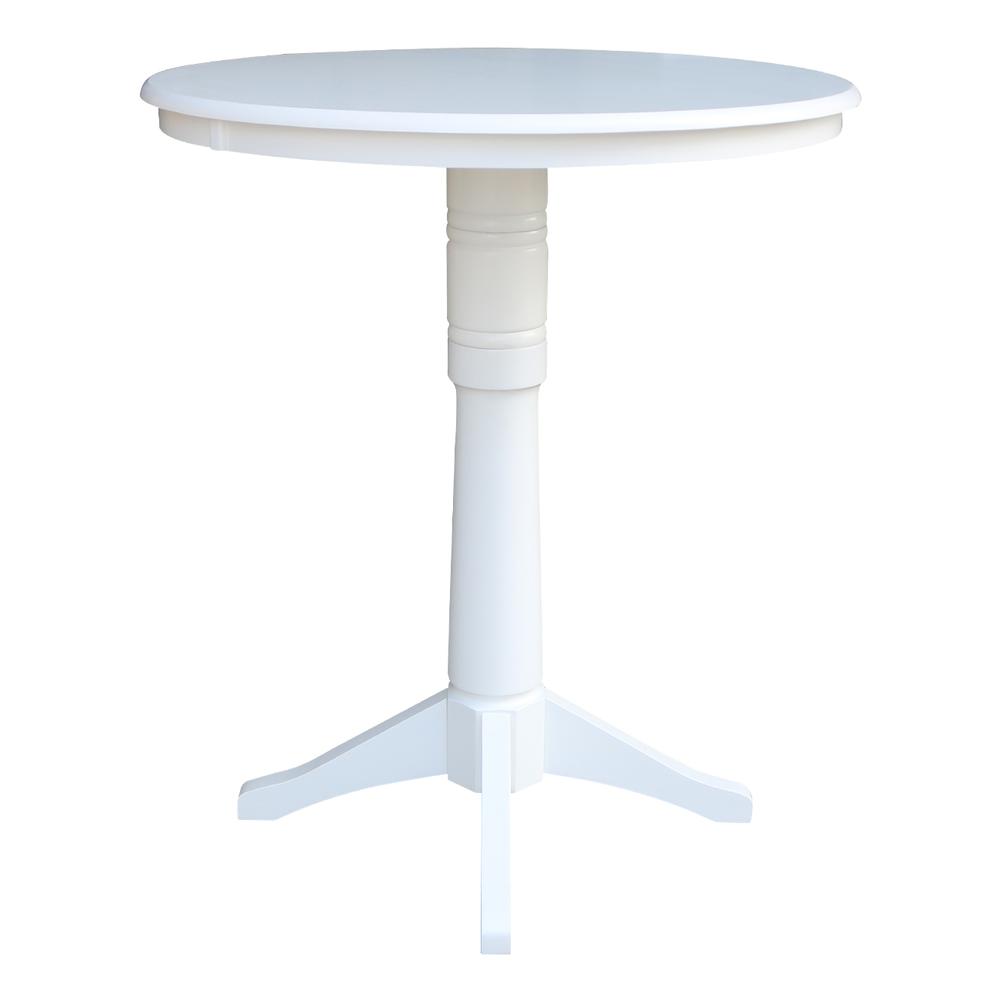 36" Round Top Pedestal Table - 28.9"H. Picture 8