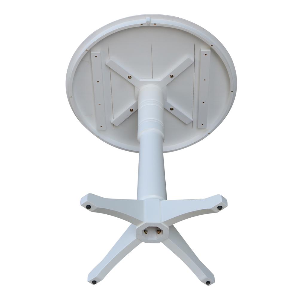 36" Round Top Pedestal Table - 28.9"H. Picture 9