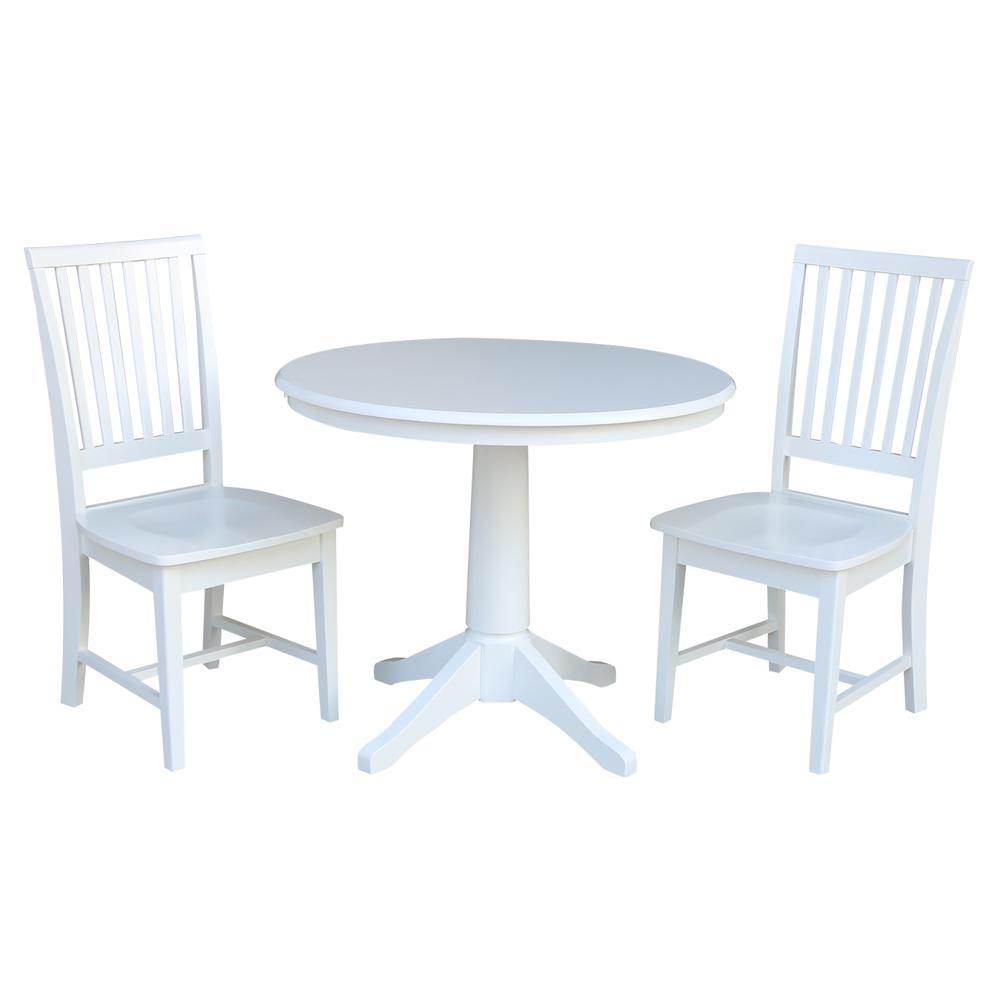 36" Round Top Pedestal Table - 28.9"H. Picture 12
