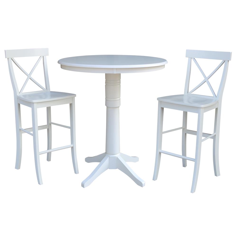36" Round Top Pedestal Table - 28.9"H. Picture 15