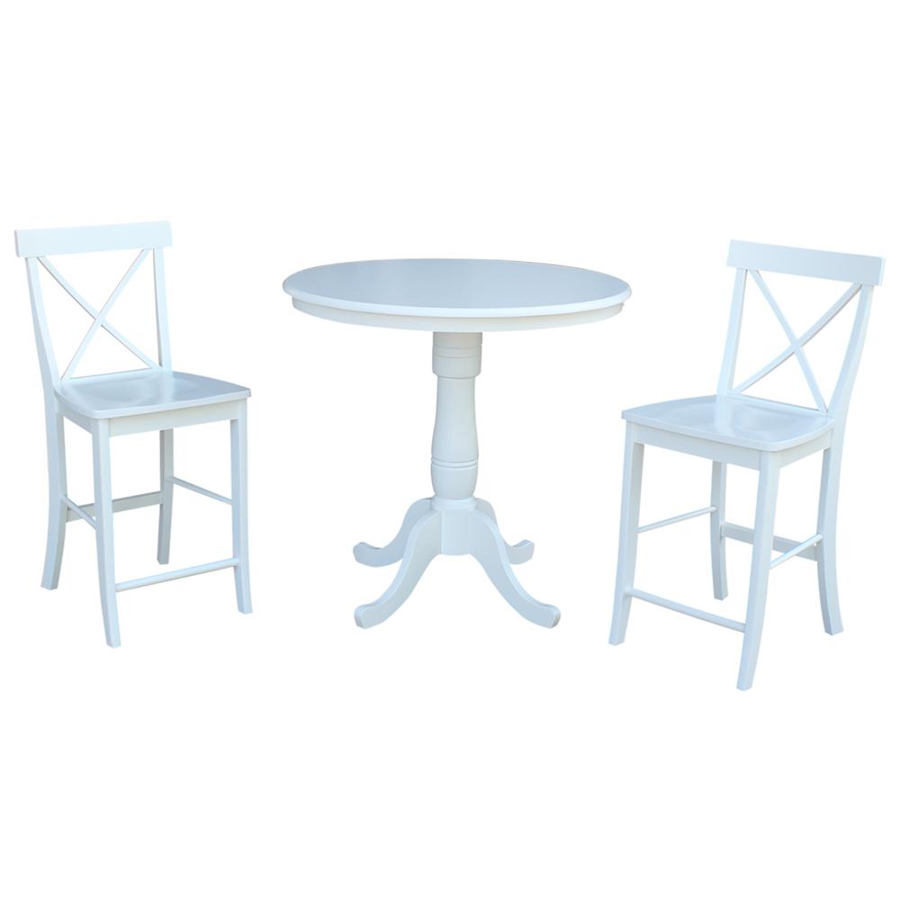 36" Round Top Pedestal Table - 34.9"H. Picture 15