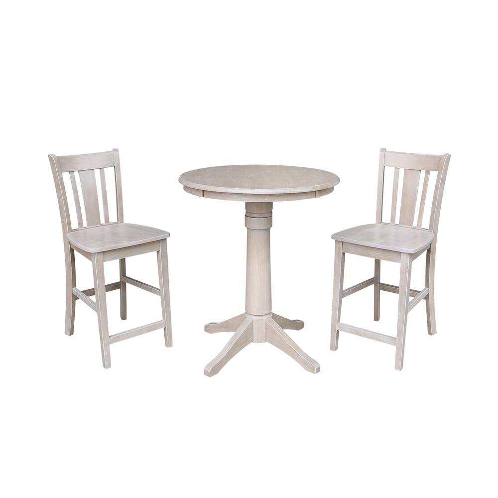 30" Round Top Pedestal Table - 28.9"H. Picture 13