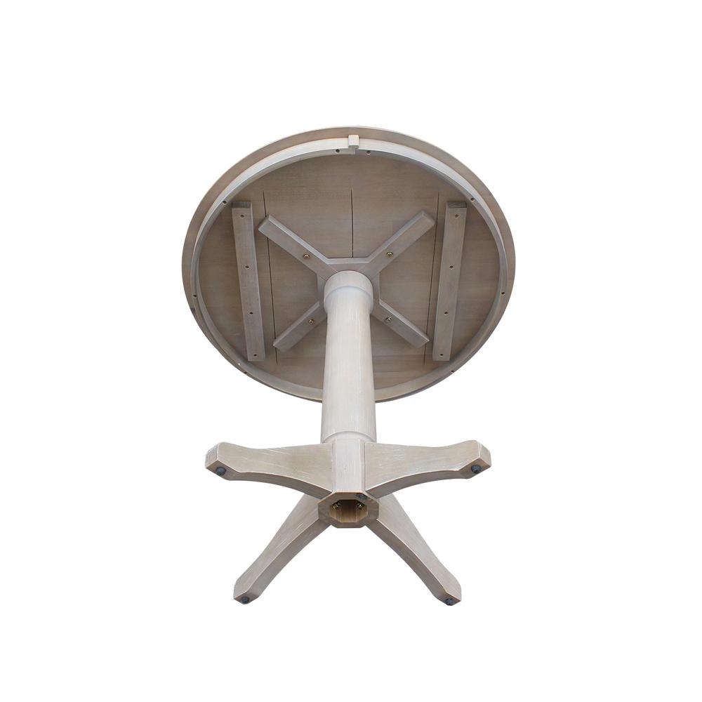 30" Round Top Pedestal Table - 28.9"H. Picture 3