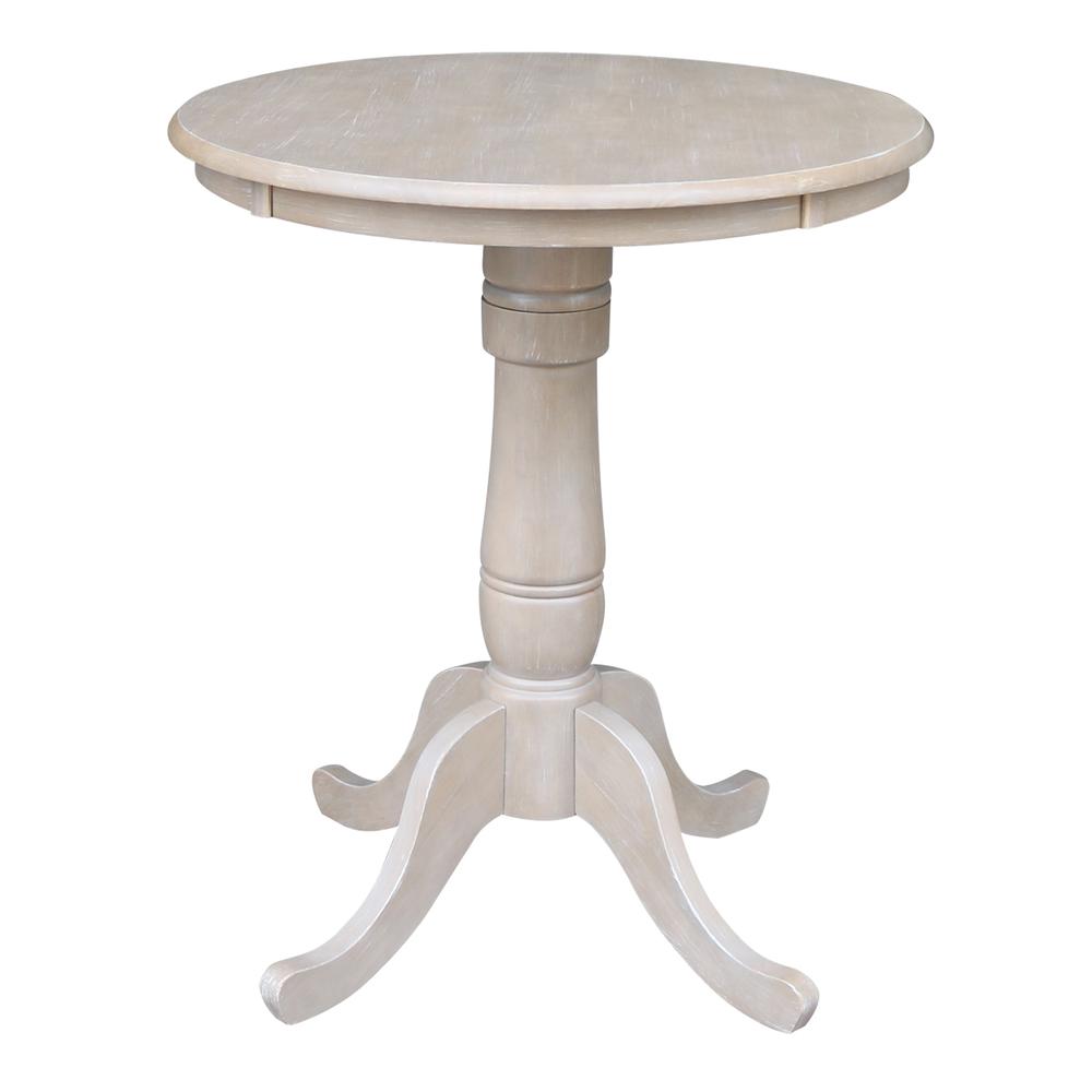 30" Round Top Pedestal Table - 34.9"H. Picture 12