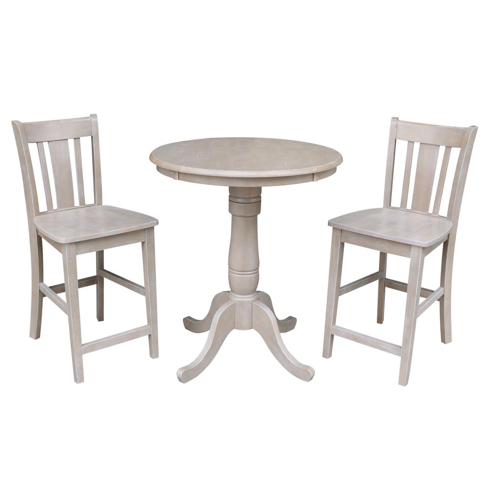 30" Round Top Pedestal Table - 34.9"H. Picture 10