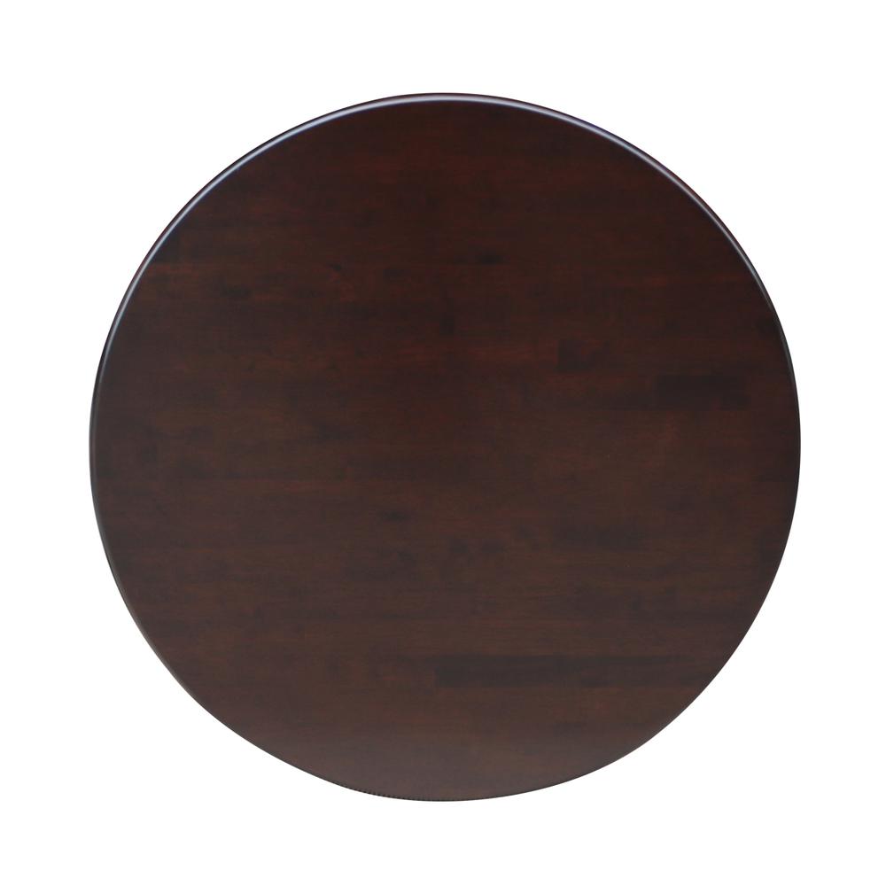 30" Round Top Pedestal Table - 28.9"H. Picture 3