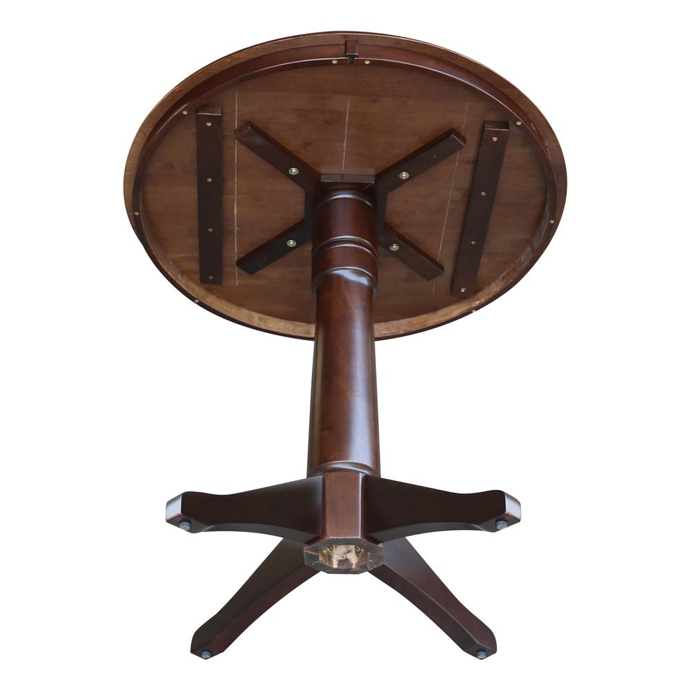 36" Round Top Pedestal Table - 28.9"H. Picture 6