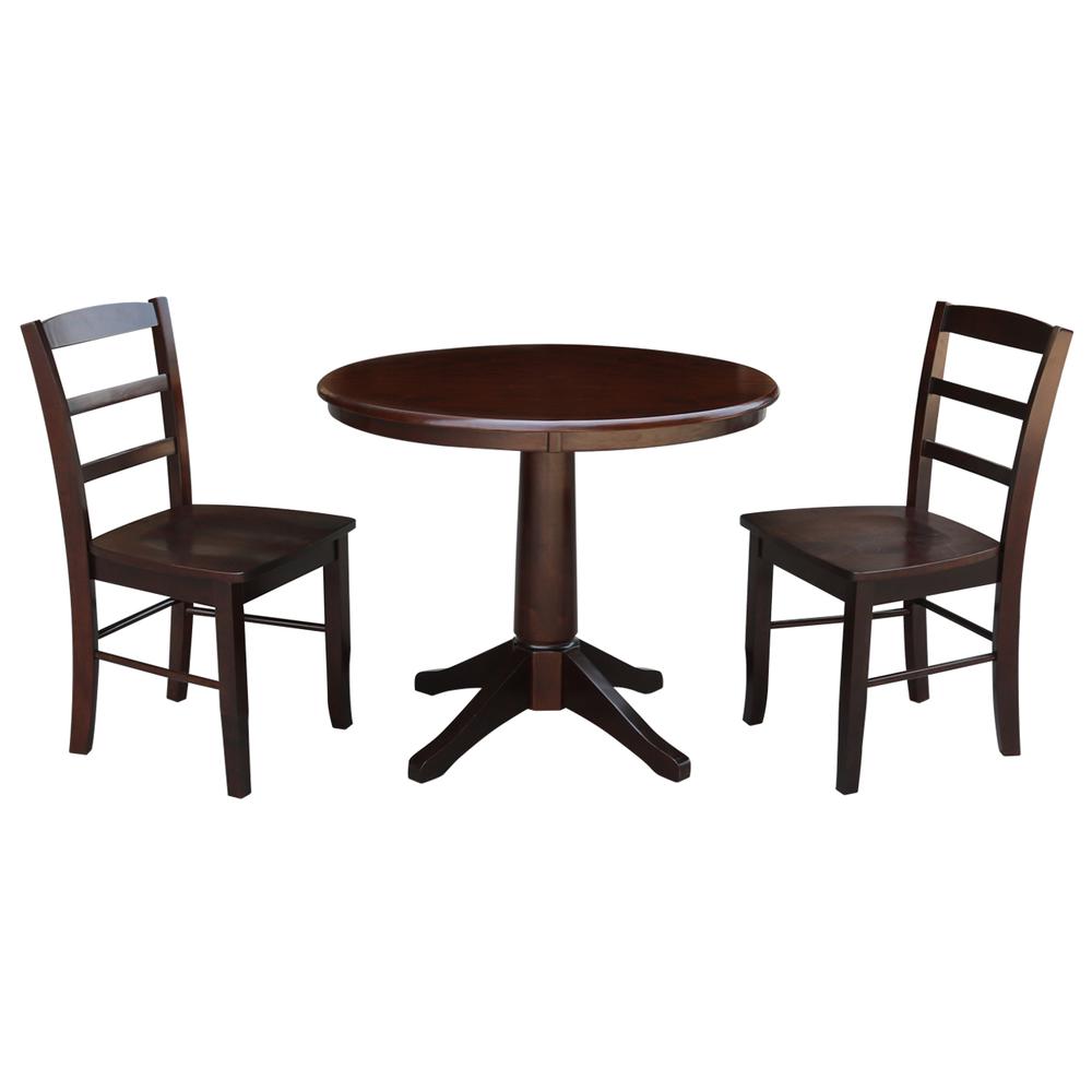 36" Round Top Pedestal Table - 28.9"H. Picture 13
