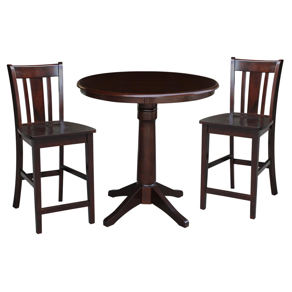 36" Round Top Pedestal Table - 28.9"H. Picture 14