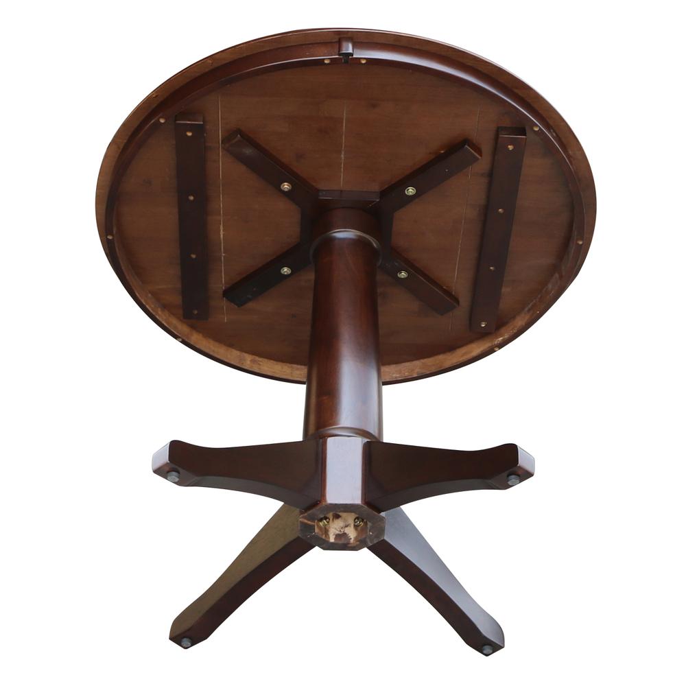 36" Round Top Pedestal Table - 28.9"H. Picture 4