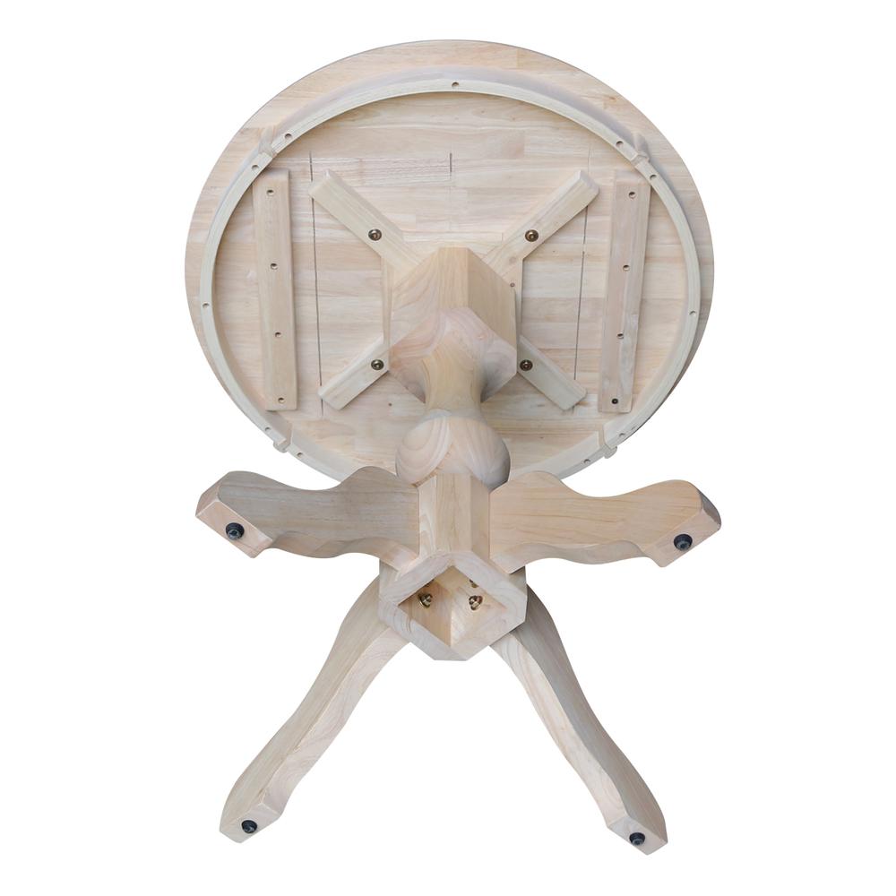 30" Round Top Pedestal Table - 28.9"H. Picture 5