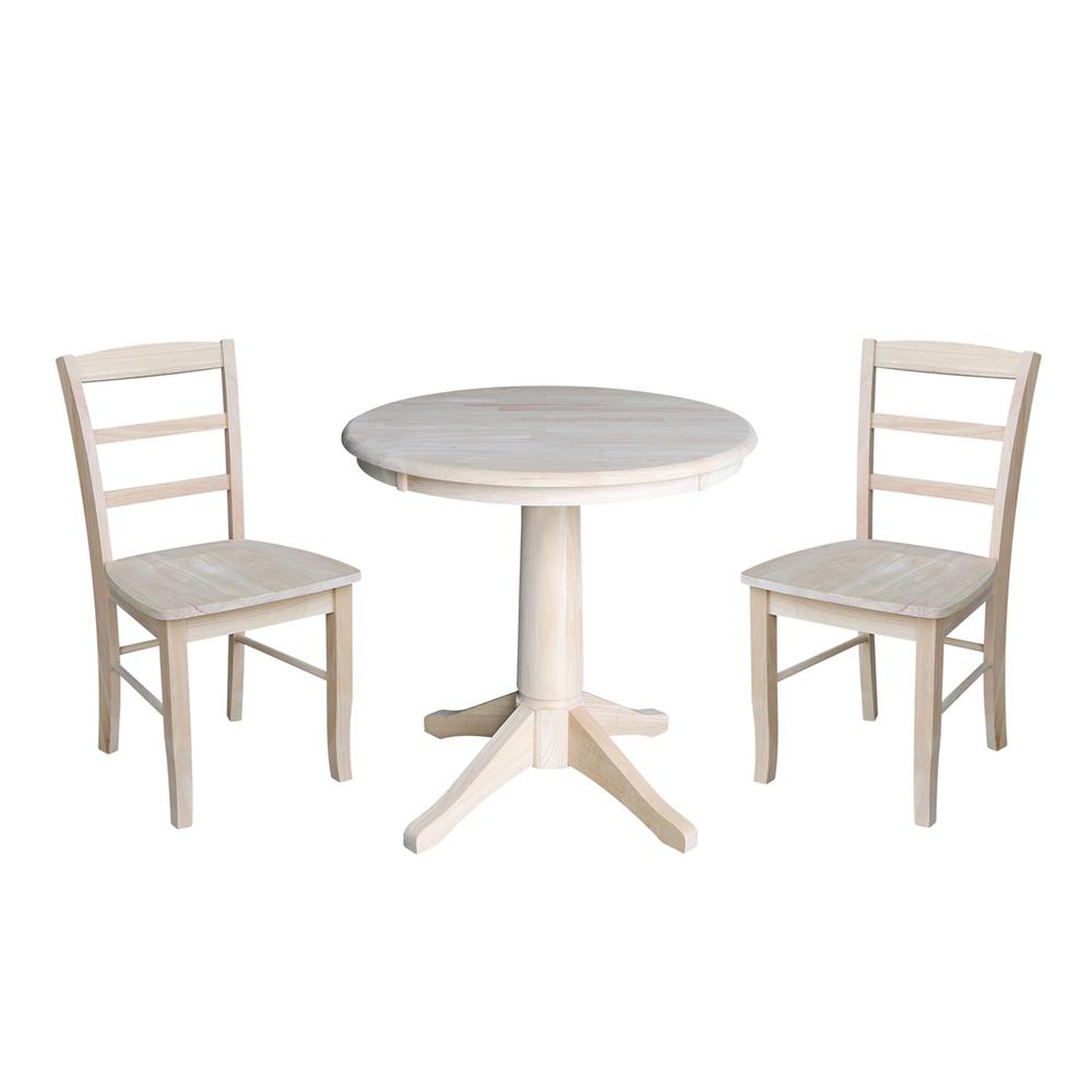 30" Round Top Pedestal Table - 28.9"H. Picture 14
