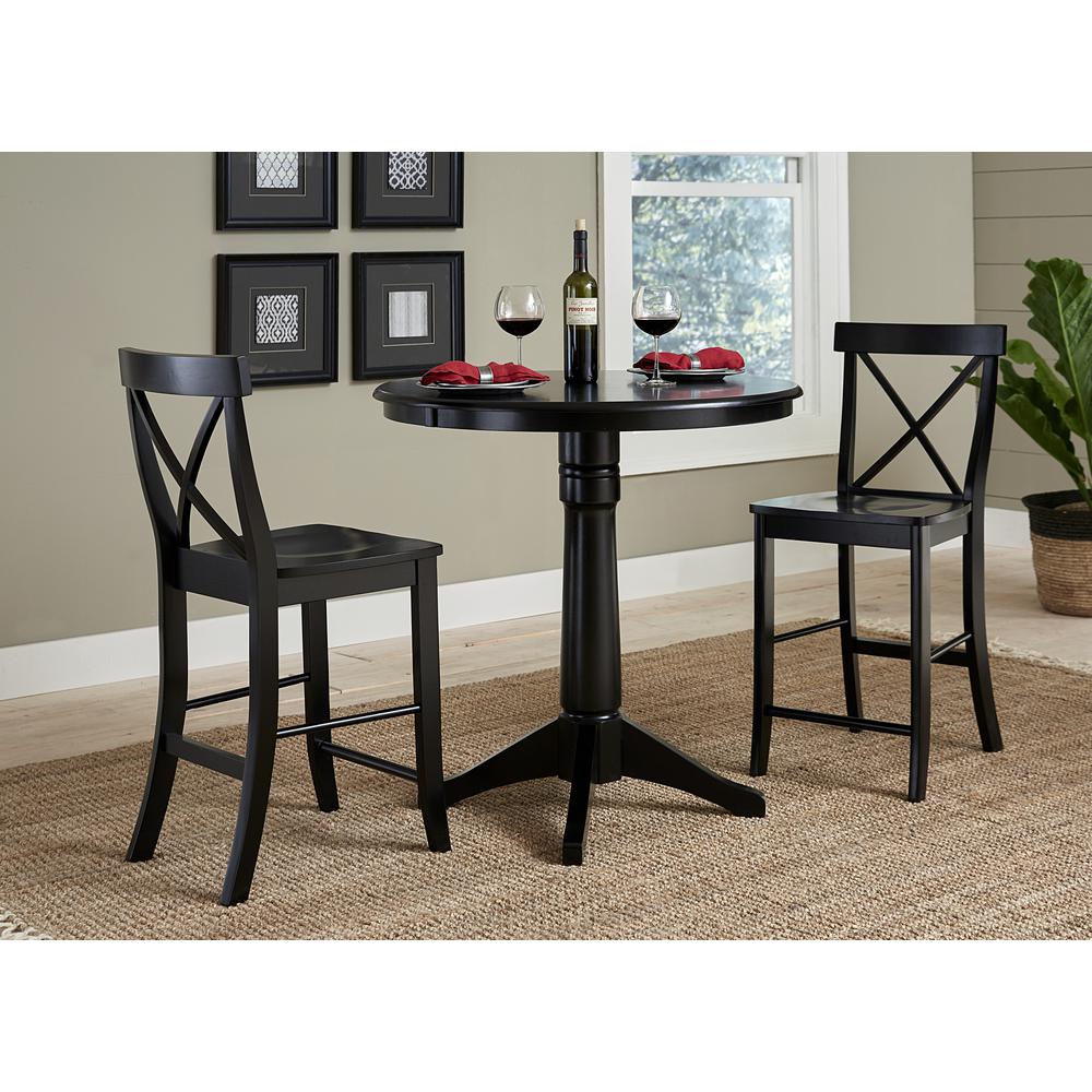 36" Round Top Pedestal Table - 28.9"H. Picture 15