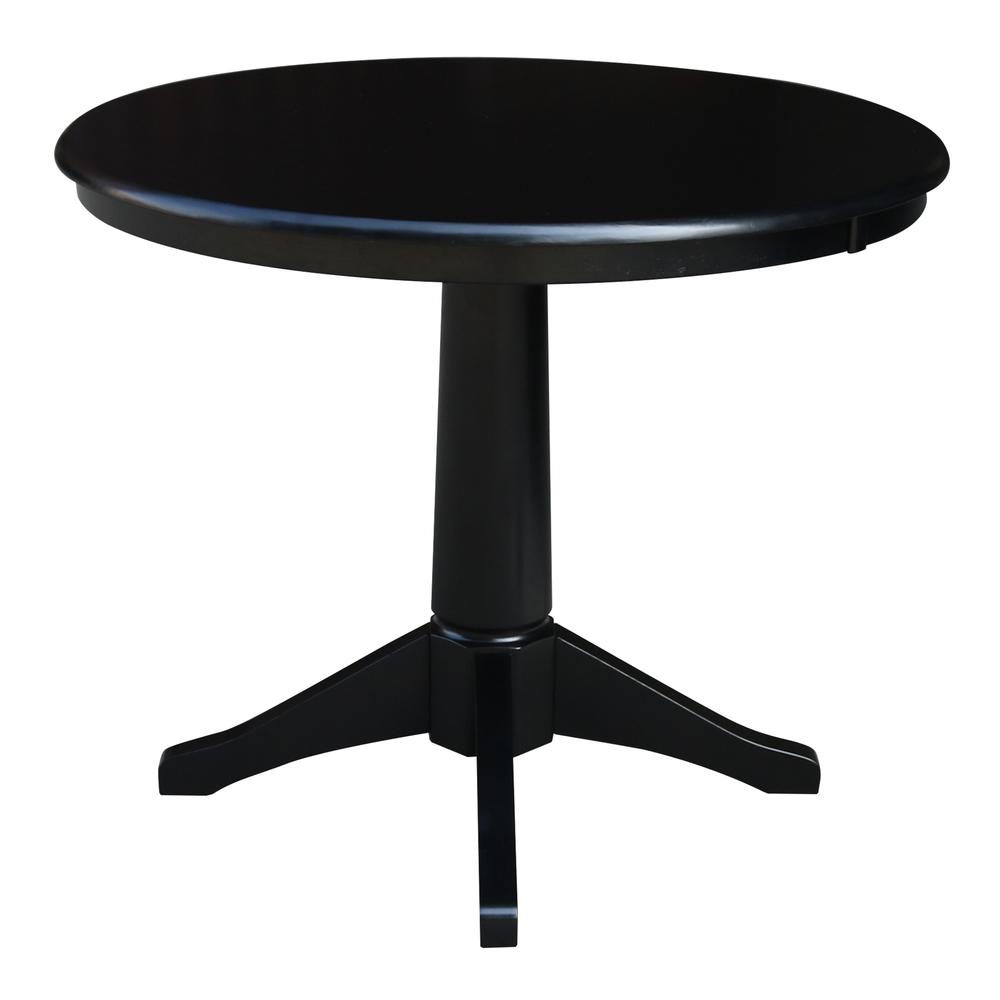 36" Round Top Pedestal Table - 28.9"H. Picture 2