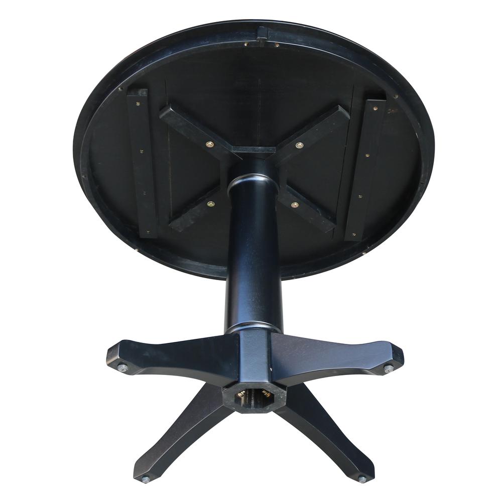 36" Round Top Pedestal Table - 28.9"H. Picture 3