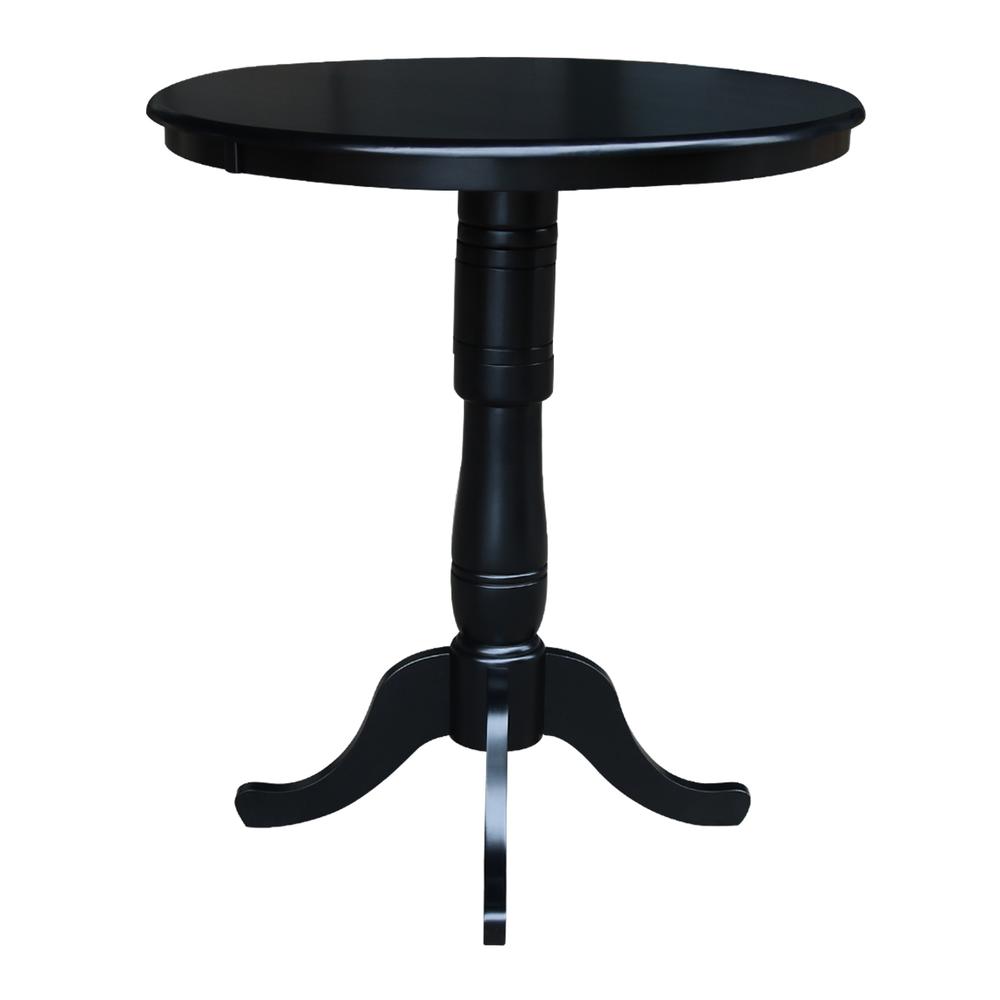 36" Round Top Pedestal Table - 34.9"H. Picture 5