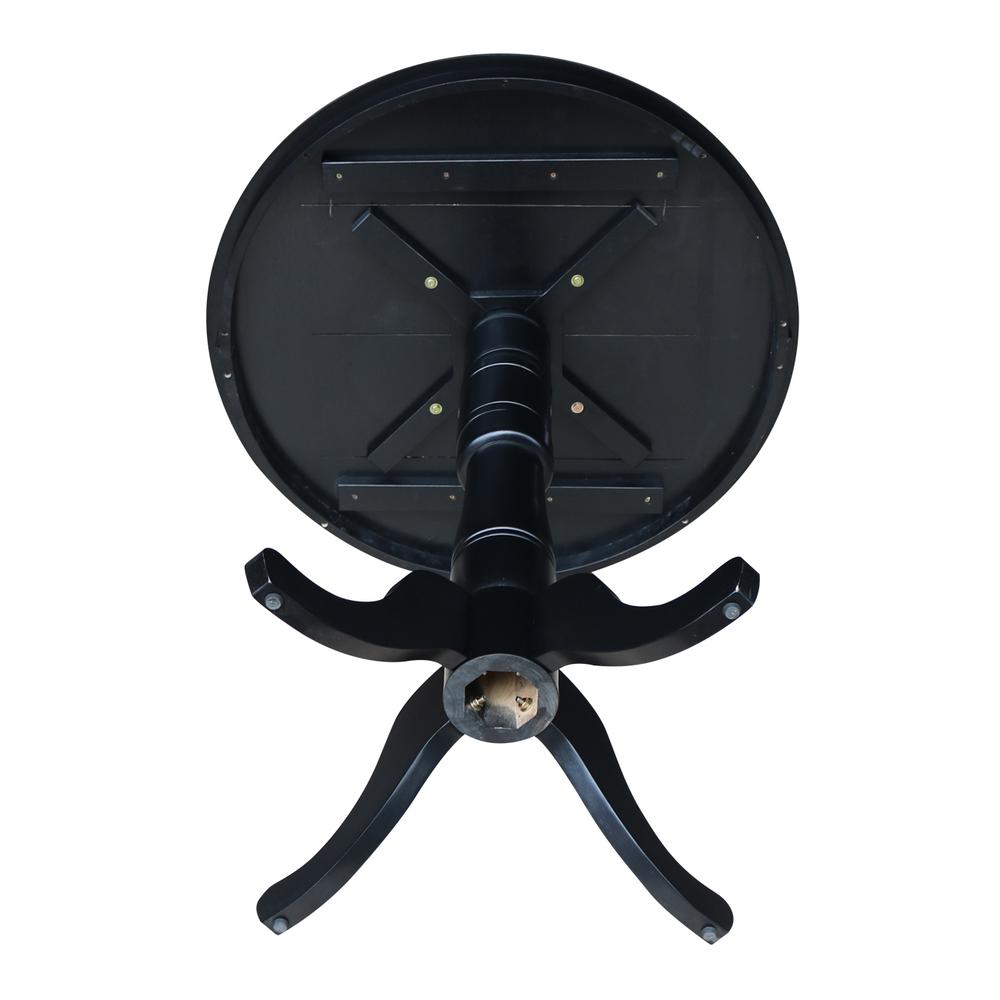 36" Round Top Pedestal Table - 34.9"H. Picture 6