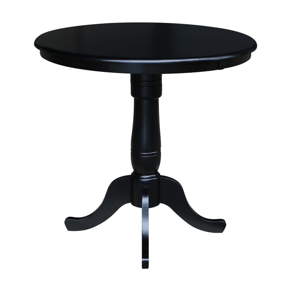 36" Round Top Pedestal Table - 34.9"H. Picture 2