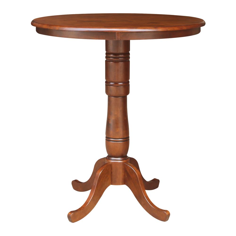 36" Round Top Pedestal Table - 34.9"H. Picture 7