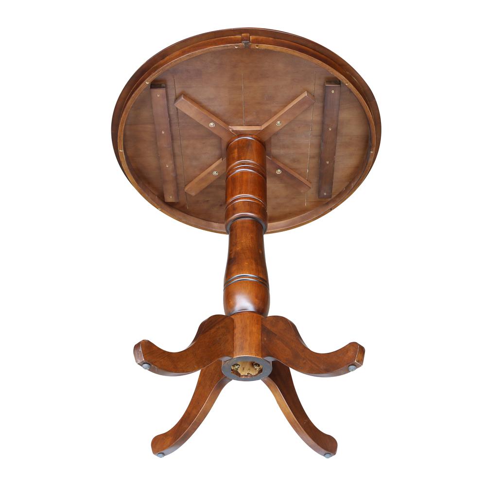 36" Round Top Pedestal Table - 34.9"H. Picture 6