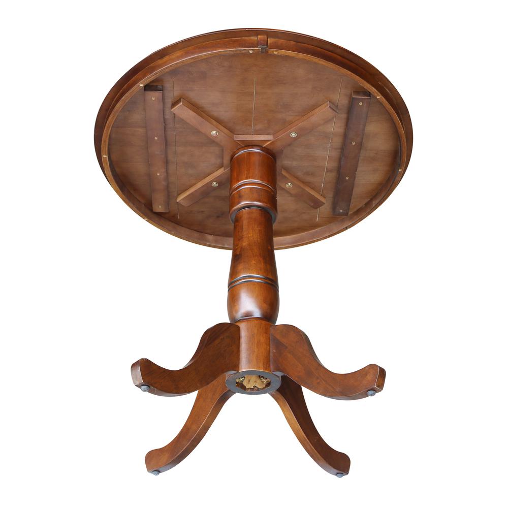 36" Round Top Pedestal Table - 34.9"H. Picture 3