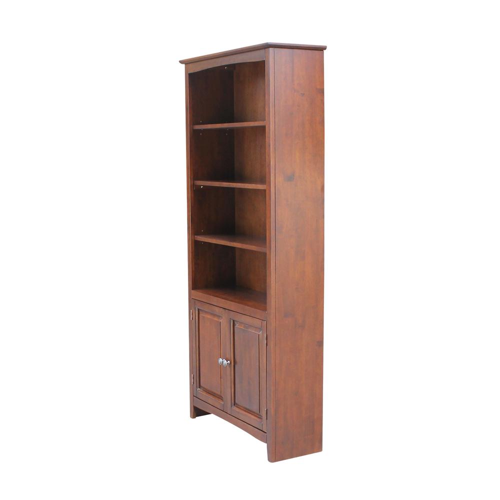 Shaker Bookcase - 72"H , Espresso. Picture 7