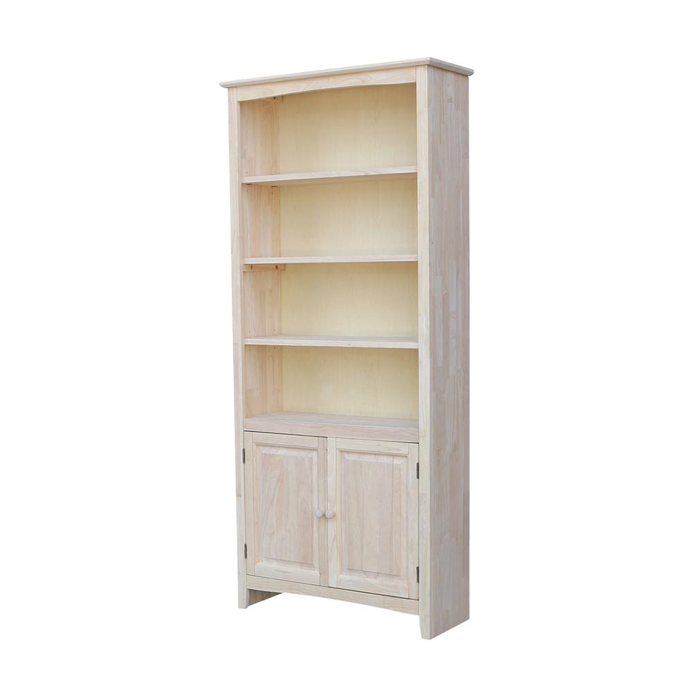 Shaker Bookcase - 72"H , Ready to finish. Picture 9