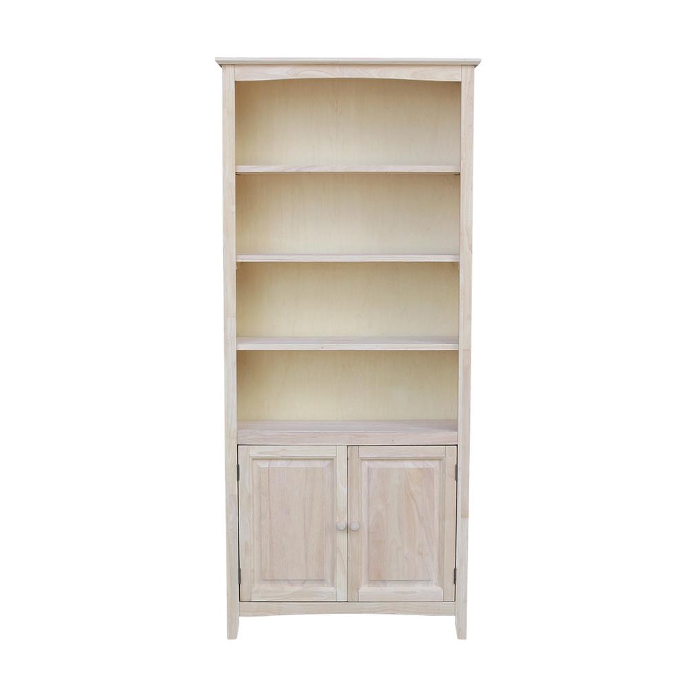 Shaker Bookcase - 72"H , Ready to finish. Picture 4