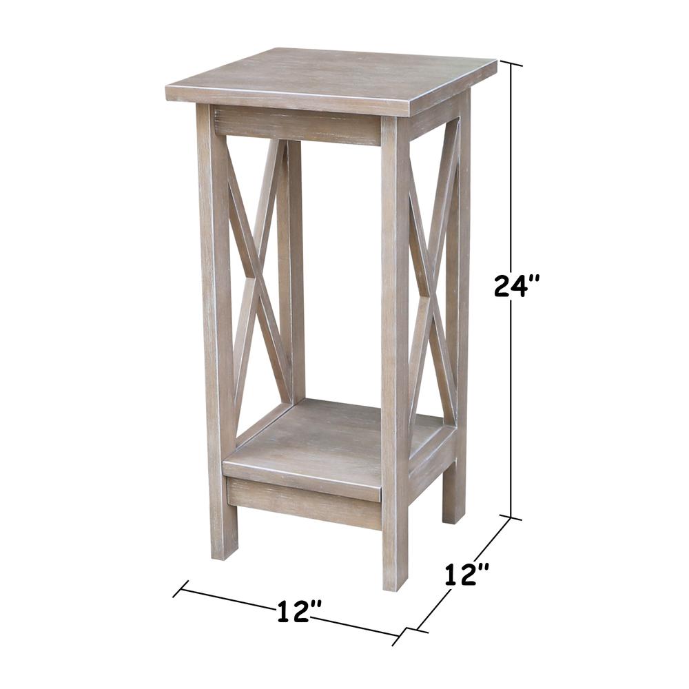24" X-Sided Plant Stand. Picture 1