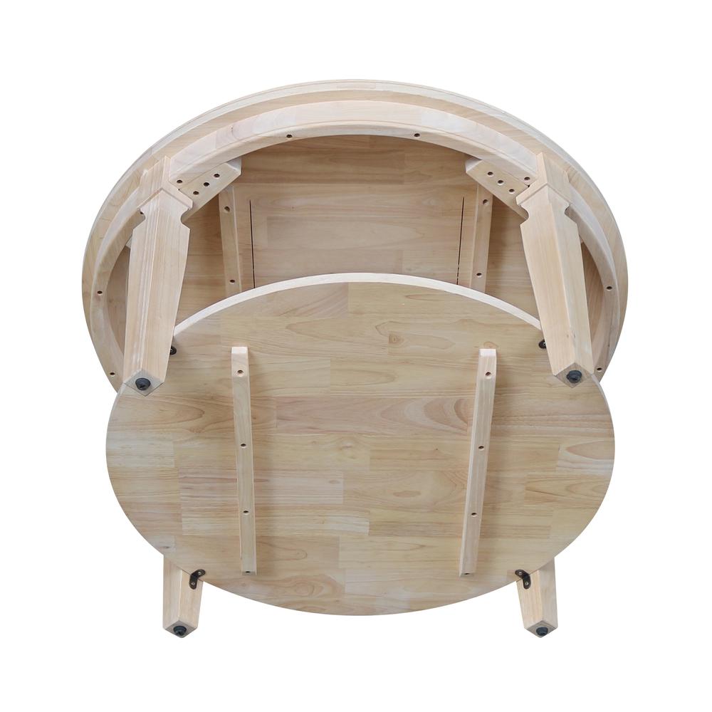 Vista Round Coffee Table, Unfinished, Ready to finish. Picture 4