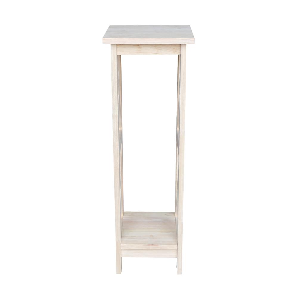 36" X-Sided Plant Stand , Ready to finish. Picture 1