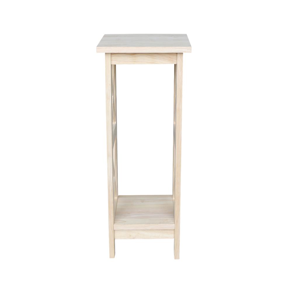30" X-Sided Plant Stand , Ready to finish. Picture 1
