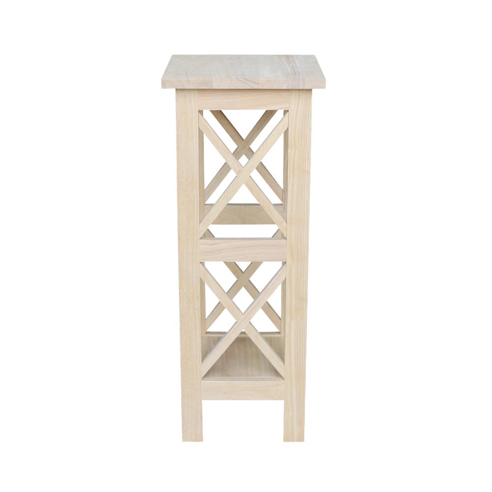 30" X-Sided Plant Stand , Ready to finish. Picture 2