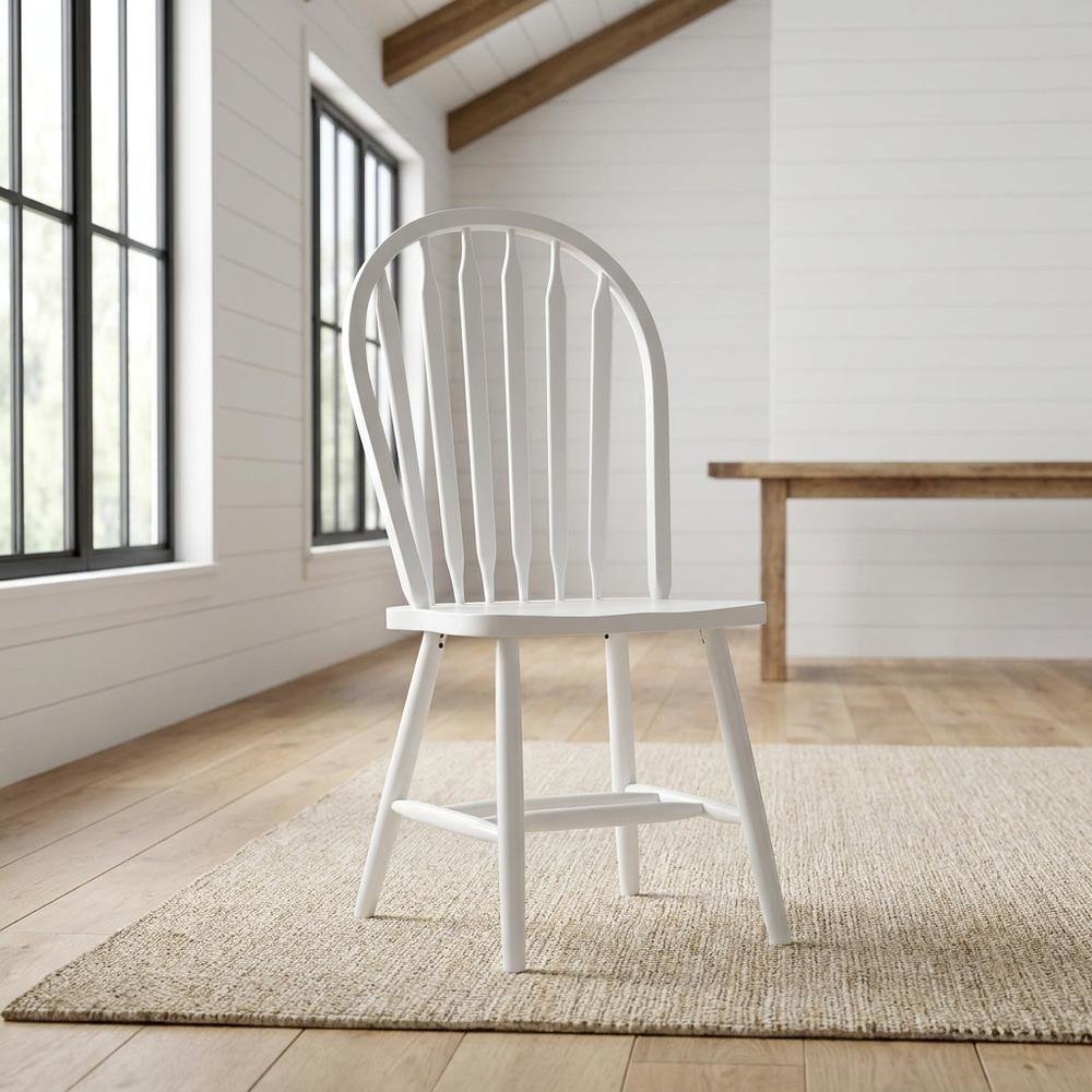 Parawood Windsor Arrowback Dining Chair with Spindle Back for Dining Room. Picture 2