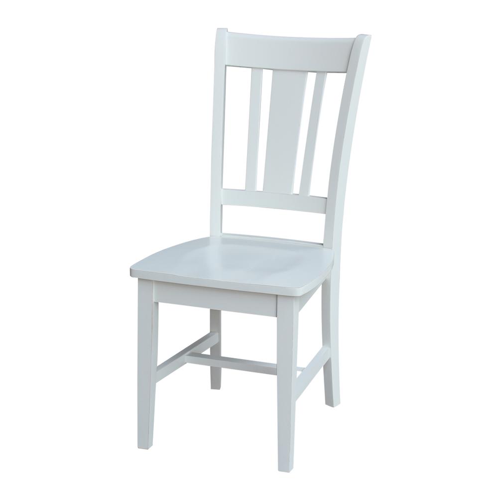 San Remo Splatback Chair - Beach White Hand Rubbed. Picture 2