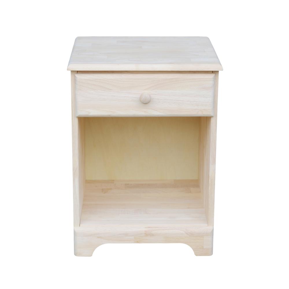 Nightstand , Unfinished. Picture 7