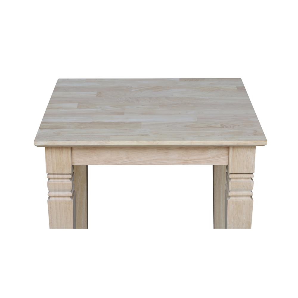 Java End Table, Unfinished. Picture 2