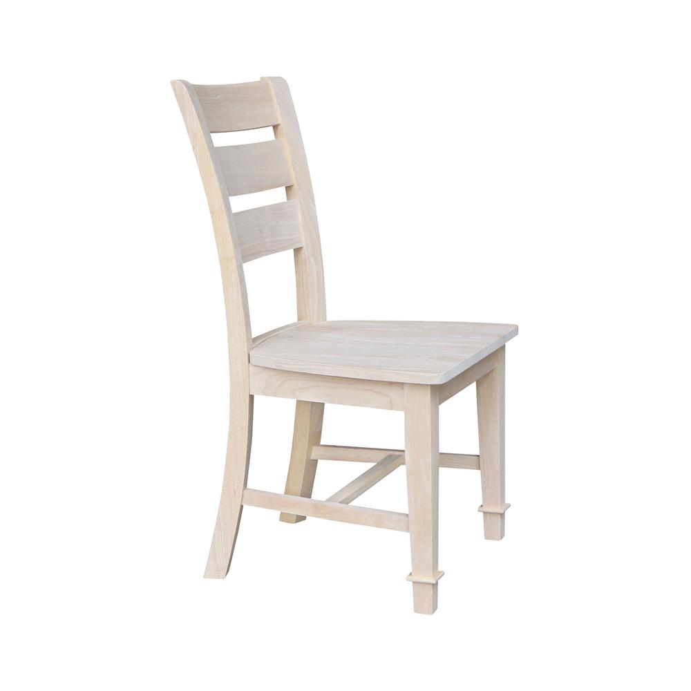 Set of Two Tuscany Chairs, Unfinished. Picture 3