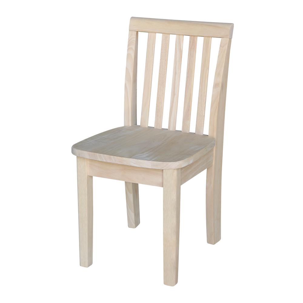 Set of Two Mission Juvenile Chairs , Unfinished. Picture 1