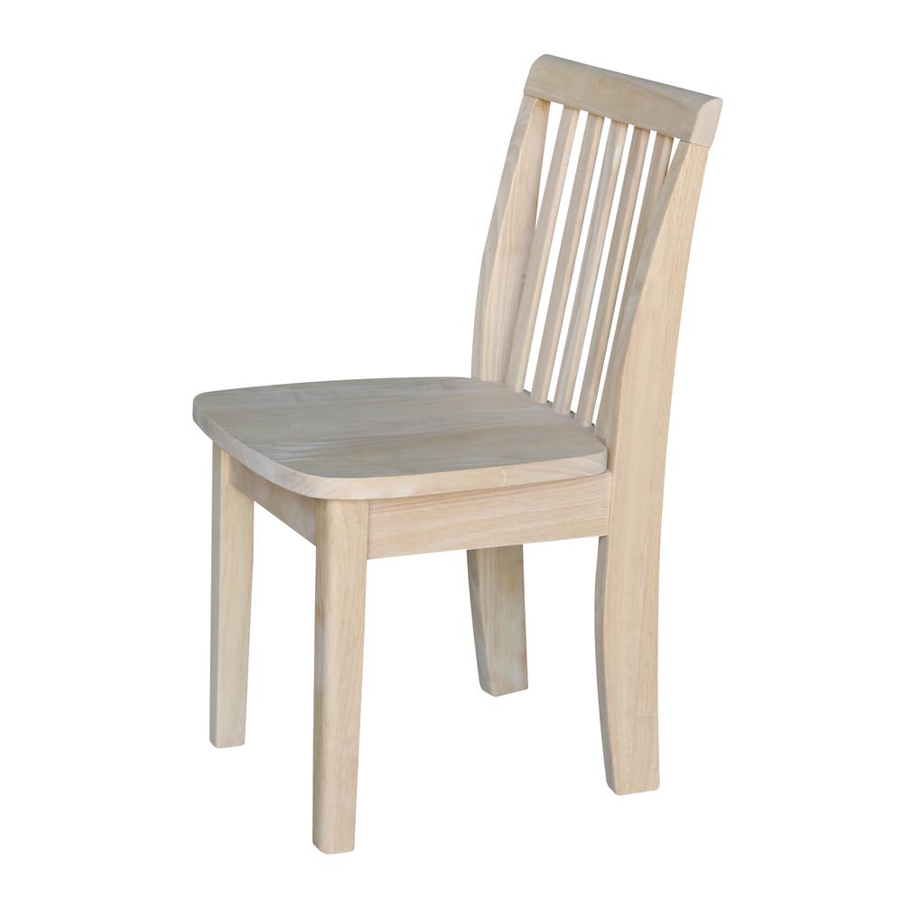 Set of Two Mission Juvenile Chairs , Unfinished. Picture 7