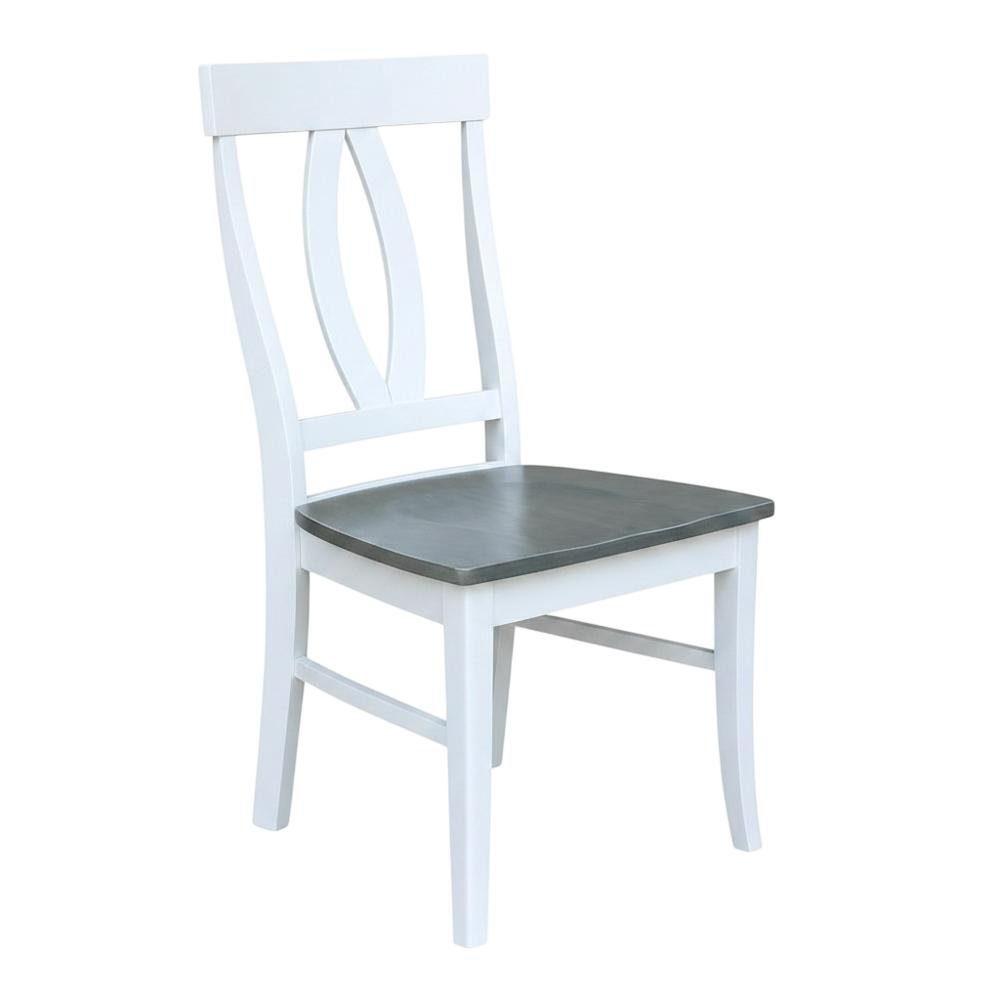 Solid Wood Dining Chairs with Hardwood Frame for Dining Room, Set of 2. Picture 3