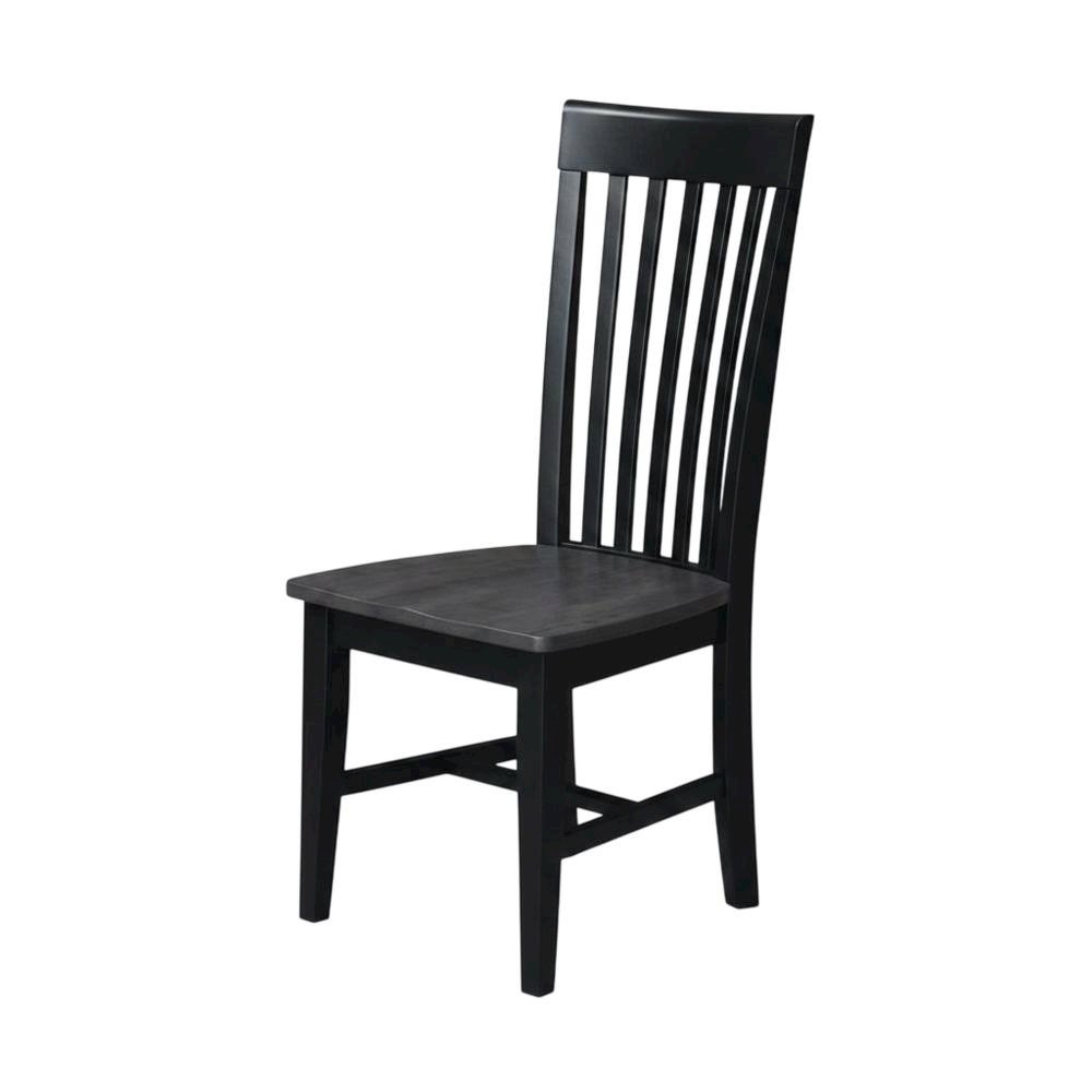 Solid Hardwood Dining Chair with Tall Mission Back for Dining Room. Picture 3