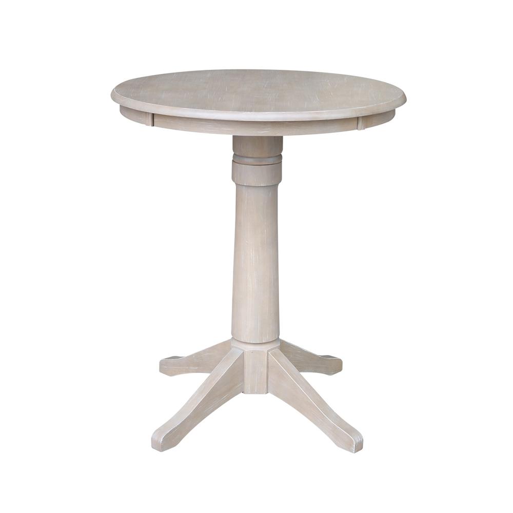 30" Round Top Pedestal Table - 34.9"H. Picture 12