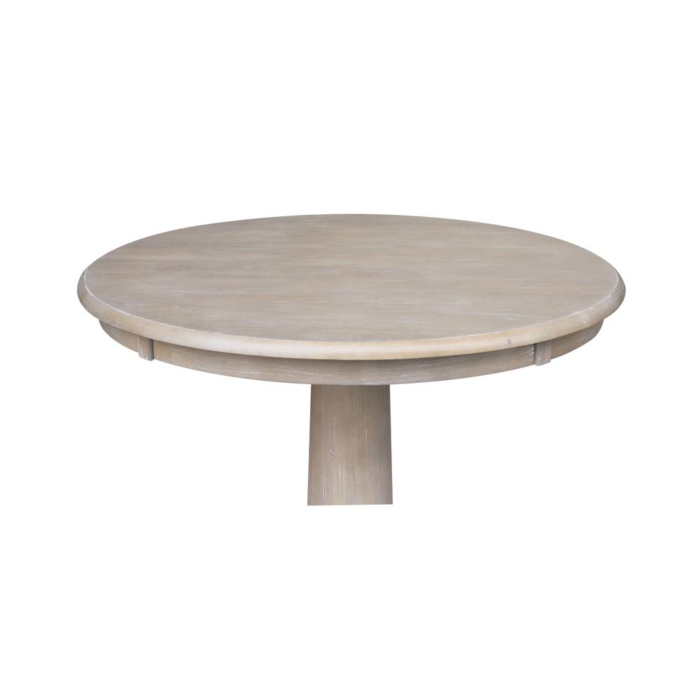 30" Round Top Pedestal Table - 34.9"H. Picture 4