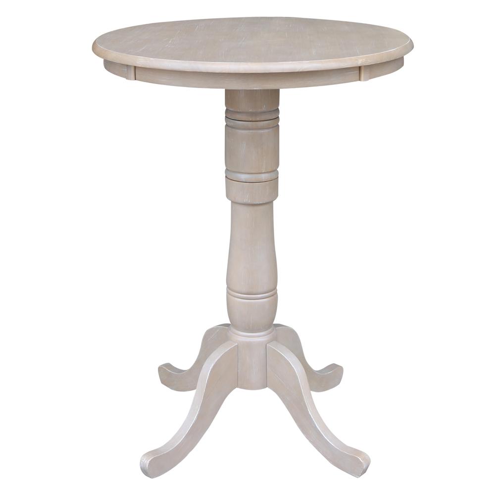 30" Round Top Pedestal Table - 40.9"H. Picture 6