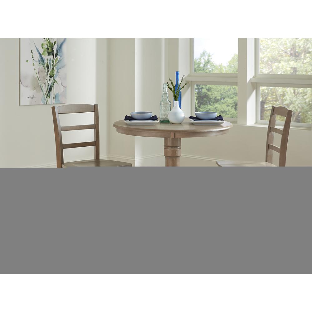 36" Round Top Pedestal Table - 34.9"H. Picture 11