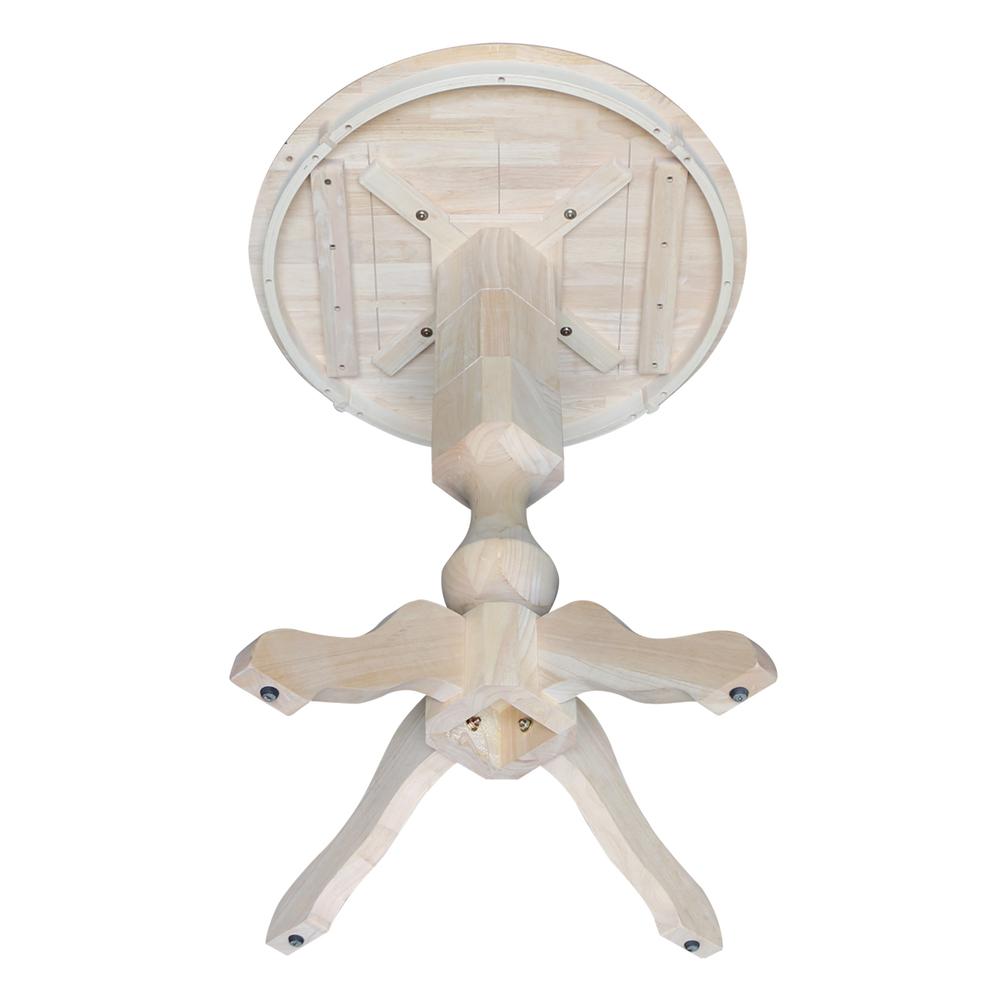 30" Round Top Pedestal Table - 40.9"H. Picture 3