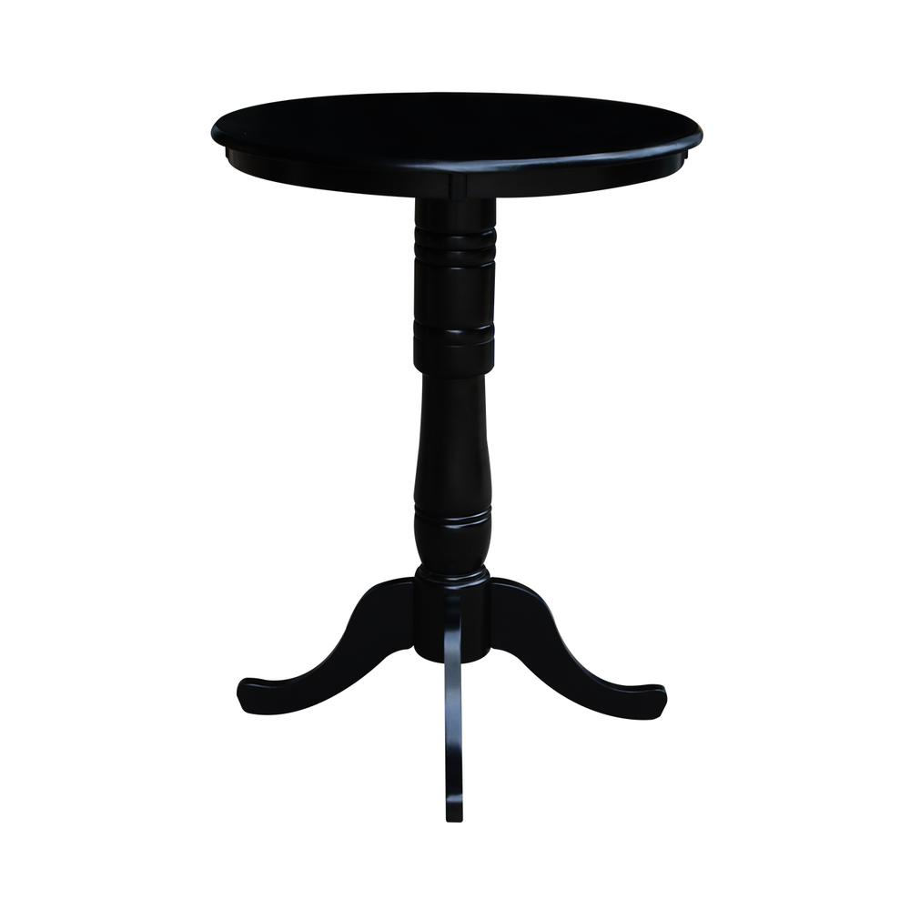 30" Round Top Pedestal Table - 40.9"H. Picture 2