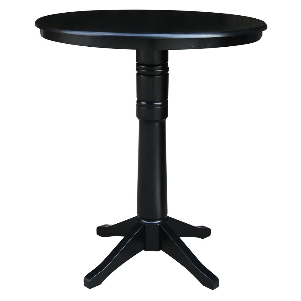 36" Round Top Pedestal Table - 34.9"H. Picture 7
