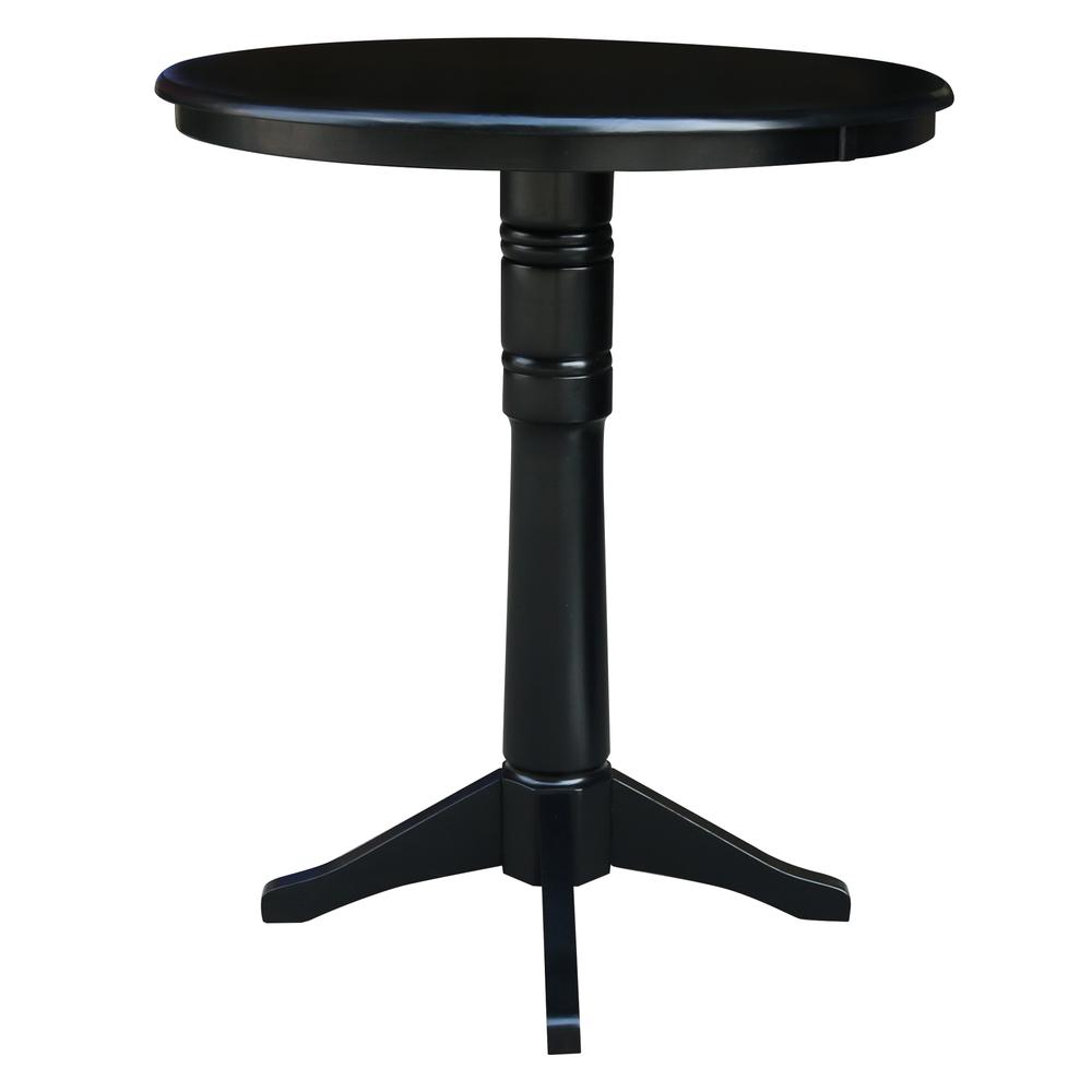 36" Round Top Pedestal Table - 34.9"H. Picture 5